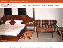 Tablet Screenshot of mountviewinternational.com